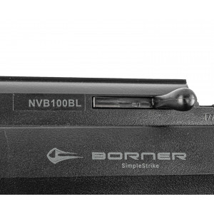 Винтовка пневматическая компрессионная Borner Simple Strike Pump, Black кал. 4,5 мм (пластик, 3 Дж) Винтовка пневматическая компрессионная Borner Simple Strike Pump, Black кал. 4,5 мм (пластик, 3 Дж)