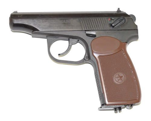 Пневматический пистолет Baikal МР-654К-20 (ПМ, Макарова)