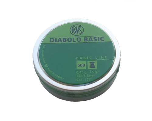 Пули пневматические Diabolo Basic 4,5 мм (500 шт.)