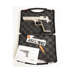 СХП Охолощенный пистолет Retay Eagle X Desert Eagle, кал. 9 мм, сатин