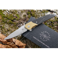 Нож Amare Knives Pocket peak Sandvik 14C28N 201802