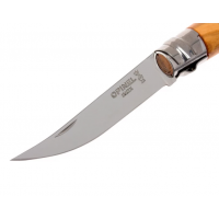 Нож филейный OPINEL №8, нержавеющая сталь, рукоять оливковое дерево