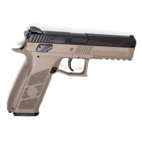 Пневматический пистолет ASG CZ P-09 DT-FDE blowback (пулевой) Пневматический пистолет ASG CZ P-09 DT-FDE blowback (пулевой)